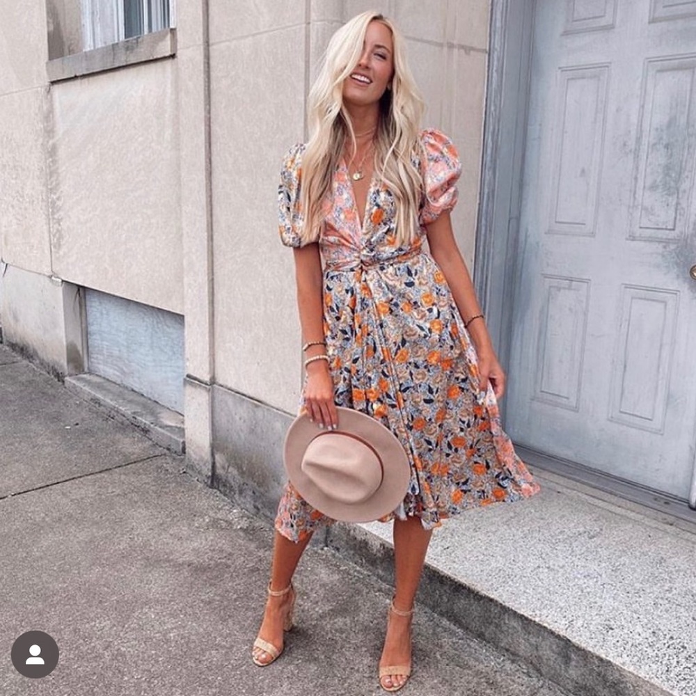Never fully Dressed wrap dress